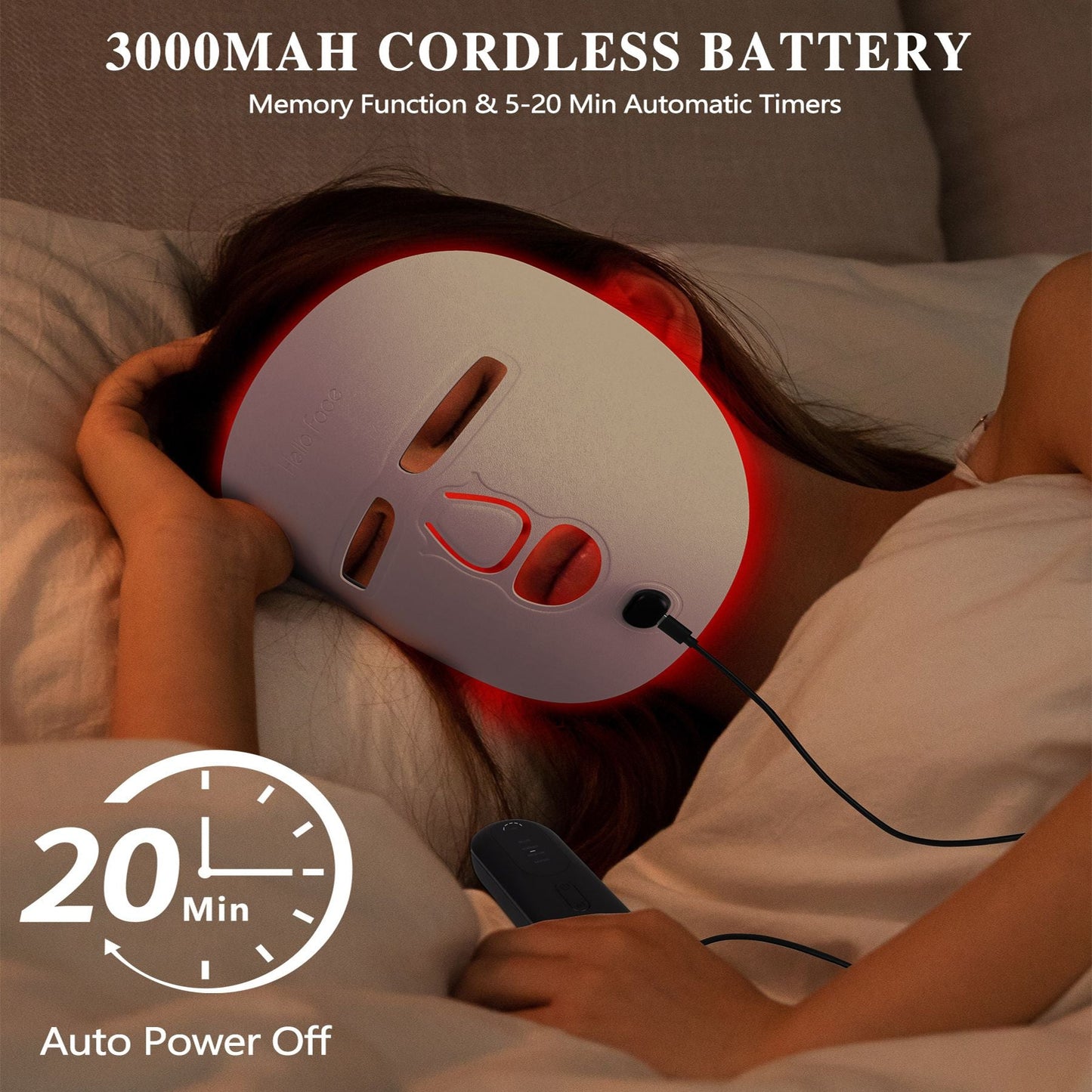 LED Face Mask Facial Care Tool
